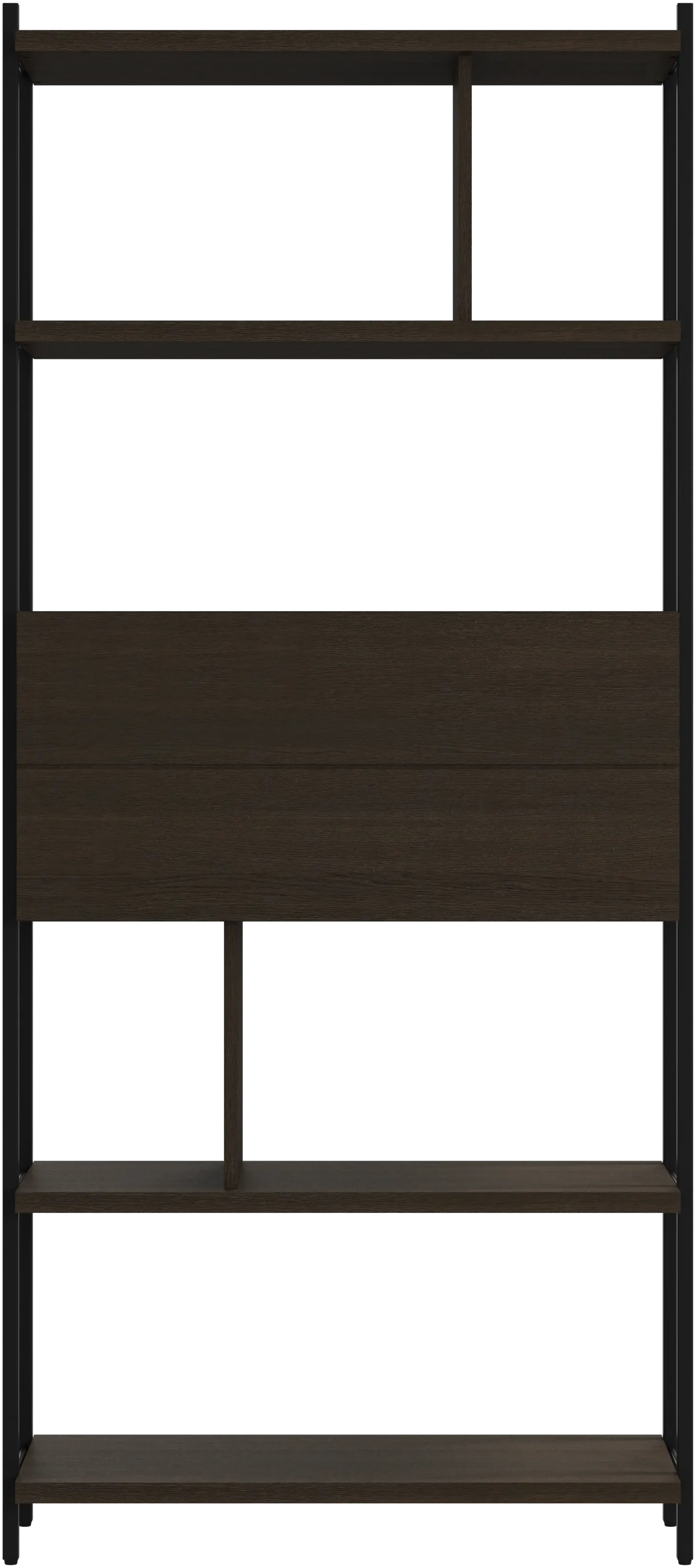 デザイナー壁面収納ユニット | コレクションはこちら - ブラック